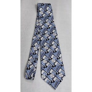North Carolina Tar Heels Collectible - Print 100% Silk Necktie Tie